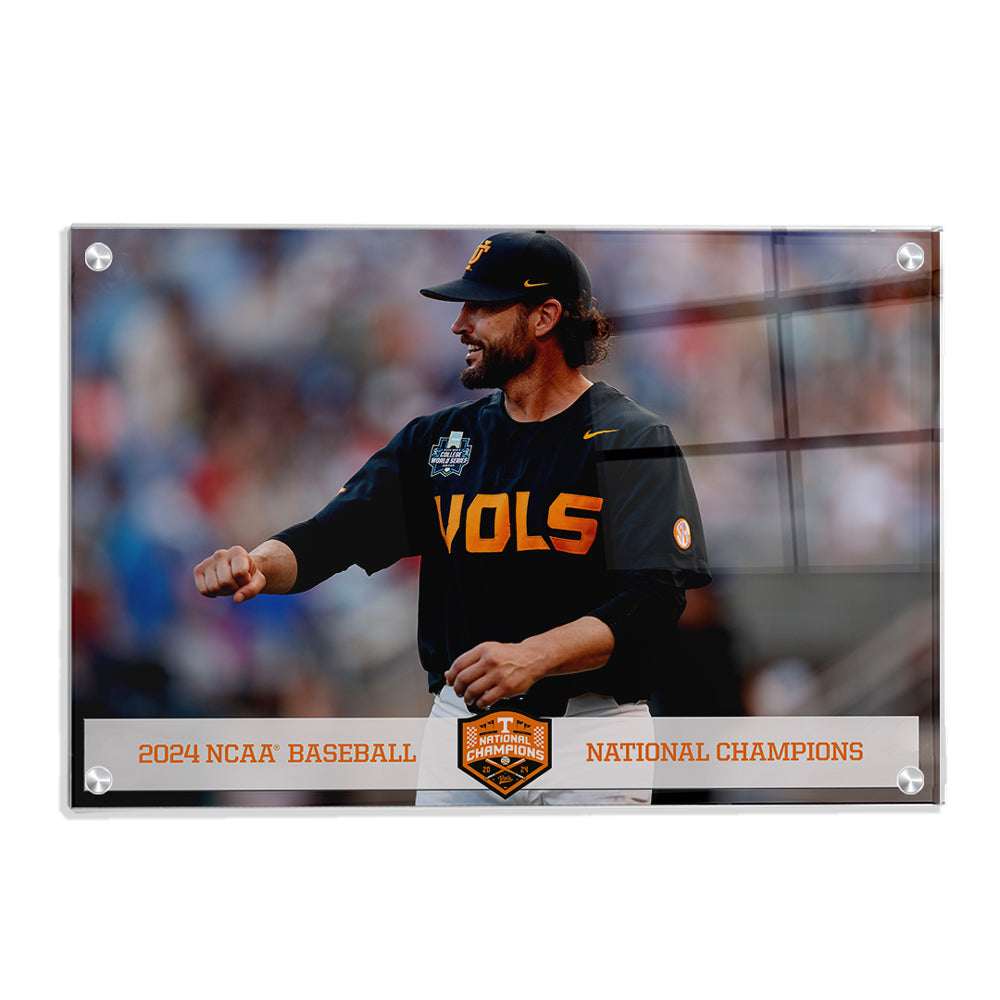 Tennessee Volunteers - Coach Vitello Baseball NCAA Baseball National Champions