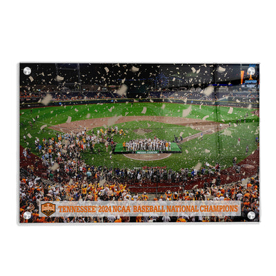 Tennessee Volunteers - Tennessee 2024 NCAA Baseball National Champions - Vol Wall Art #Acrylic