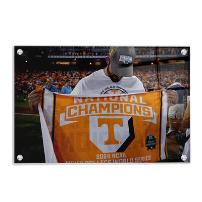 Tennessee Volunteers - Coach V National Champions - College Wall Art #Acrylic
