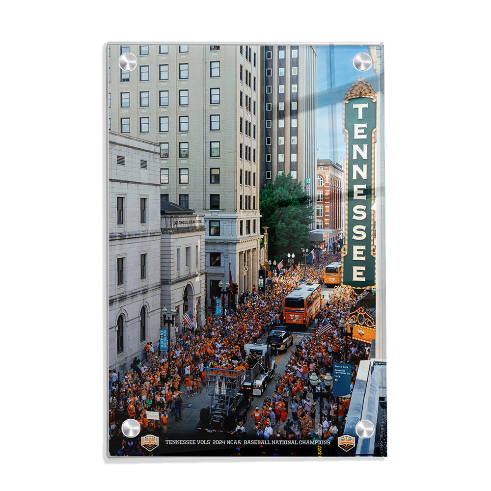 Tennessee Volunteers - Aerial Parade Celebration - Vol Wall Art #Canvas