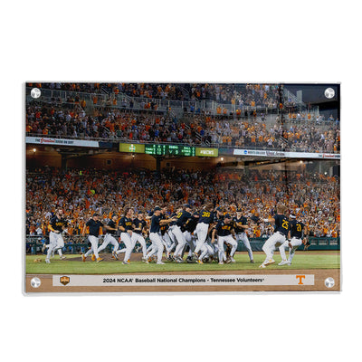 Tennessee Volunteers - 2024 NCAA Baseball National Champions Victory - Vol Wall Art #Acrylic