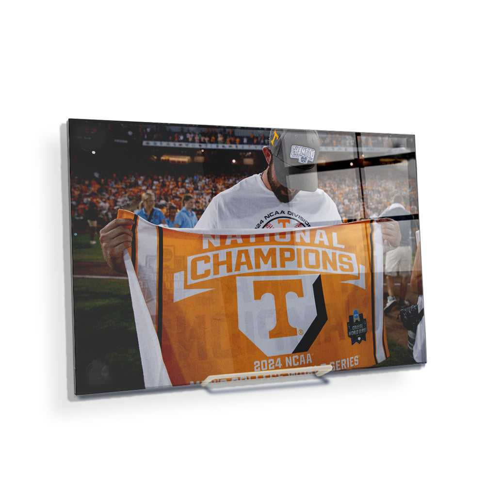 Tennessee Volunteers - Coach V National Champions - College Wall Art #Canvas