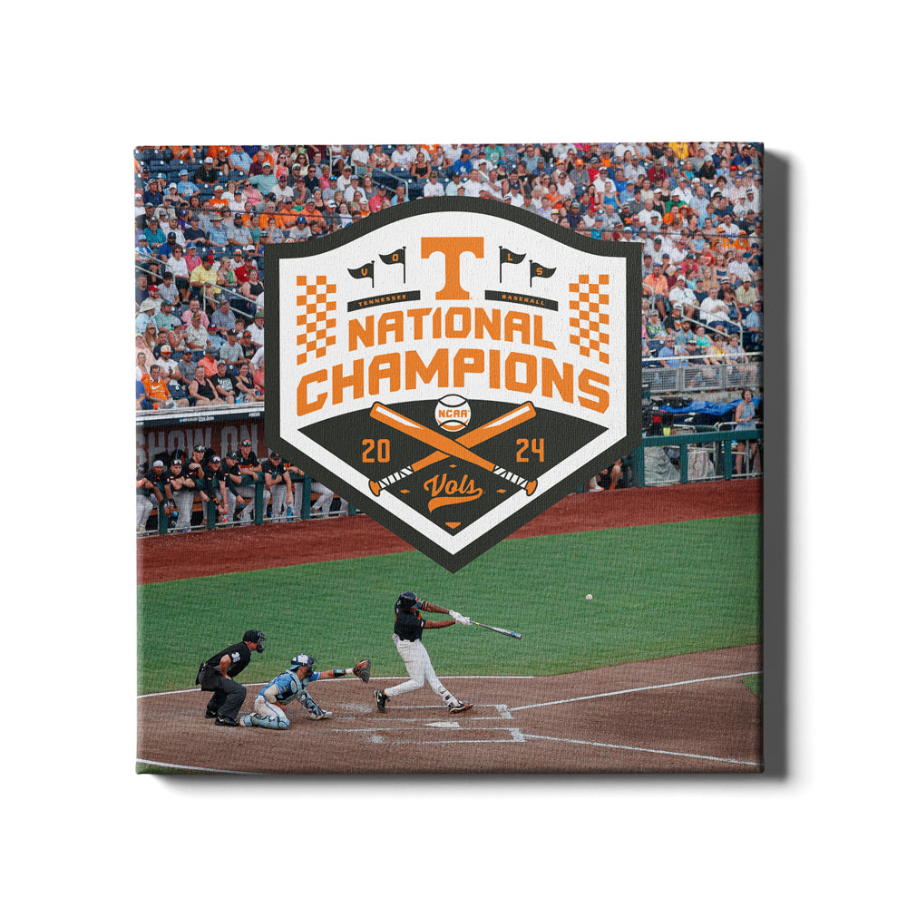 Tennessee Volunteers - It's Out of Here NCAA Baseball National Champions - Vol Wall Art #Canvas