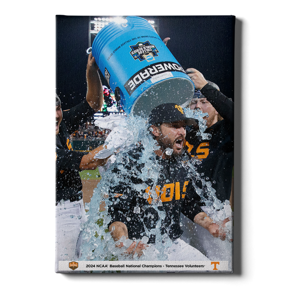 Tennessee Volunteers - Natty Bath - Vol Wall Art #Canvas