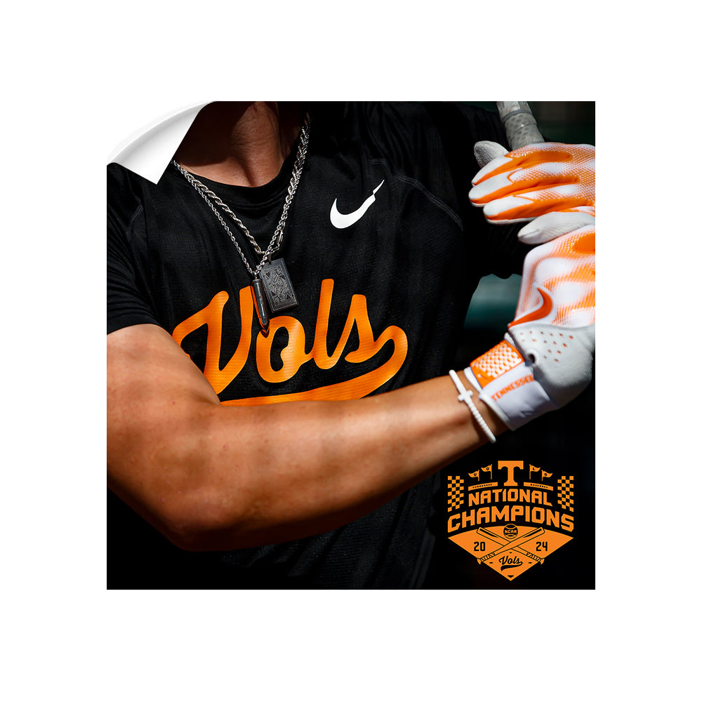 Tennessee Volunteers - Batter Up National Baseball Champions - Vol Wall Art #Canvas