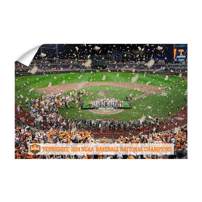 Tennessee Volunteers - Tennessee 2024 NCAA Baseball National Champions - Vol Wall Art #Wall Decal