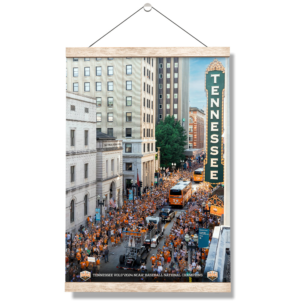 Tennessee Volunteers - Aerial Parade Celebration - Vol Wall Art #Canvas