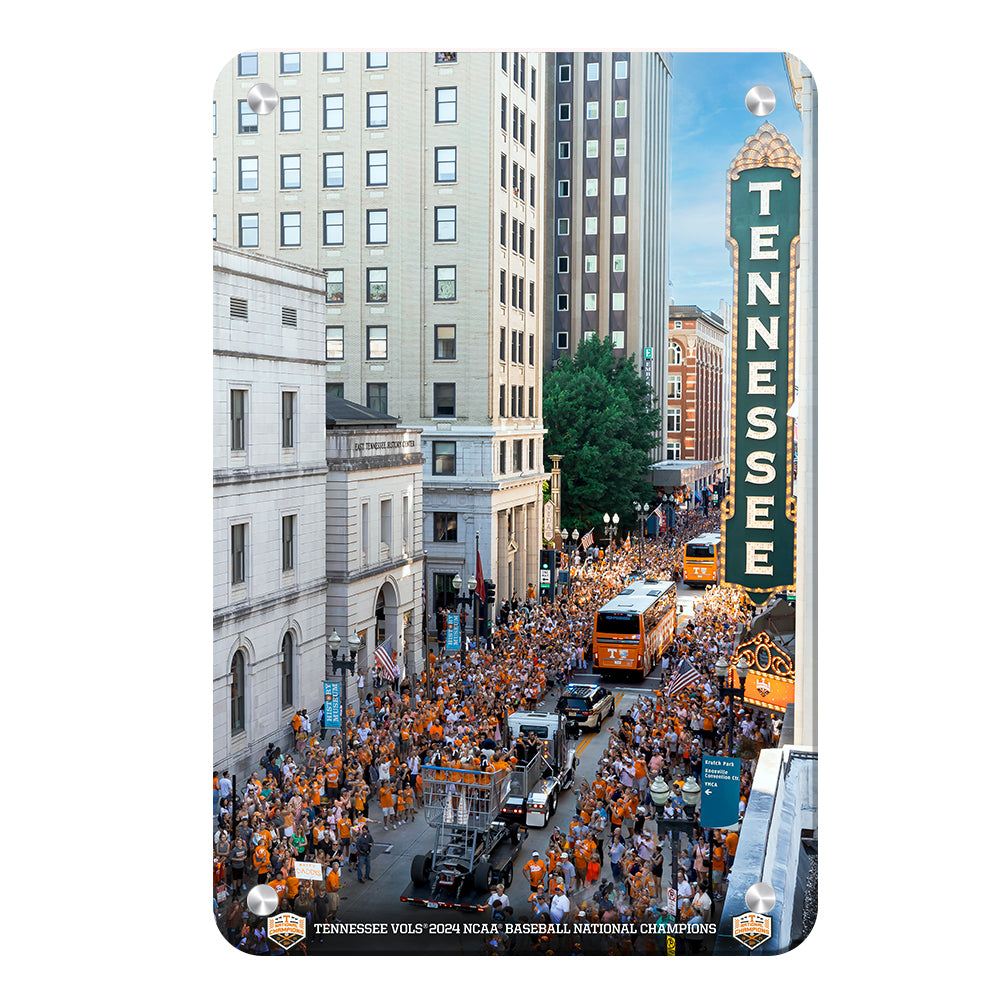 Tennessee Volunteers - Aerial Parade Celebration - Vol Wall Art #Canvas