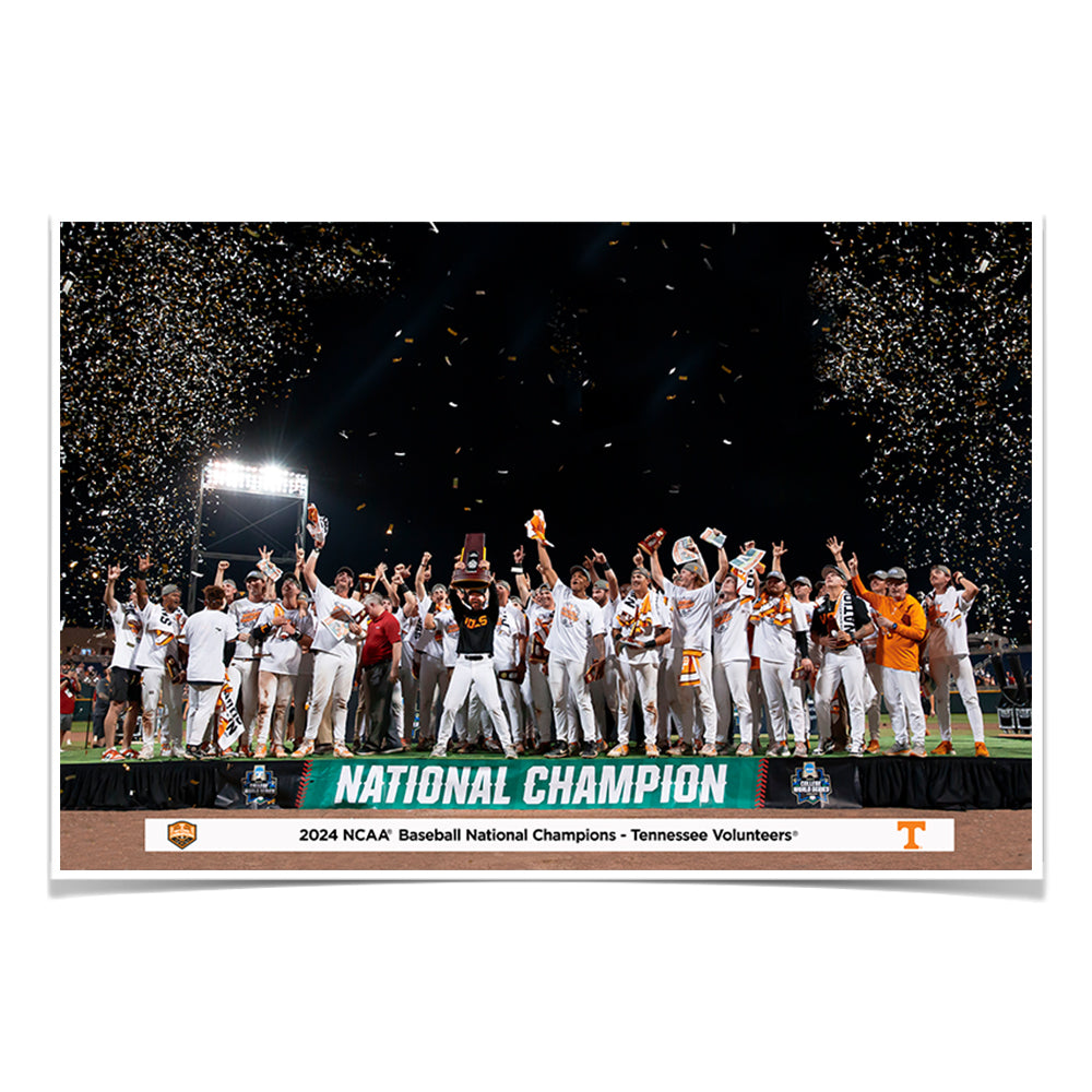 Tennessee Volunteers - 2024 NCAA Baseball National Champions Team