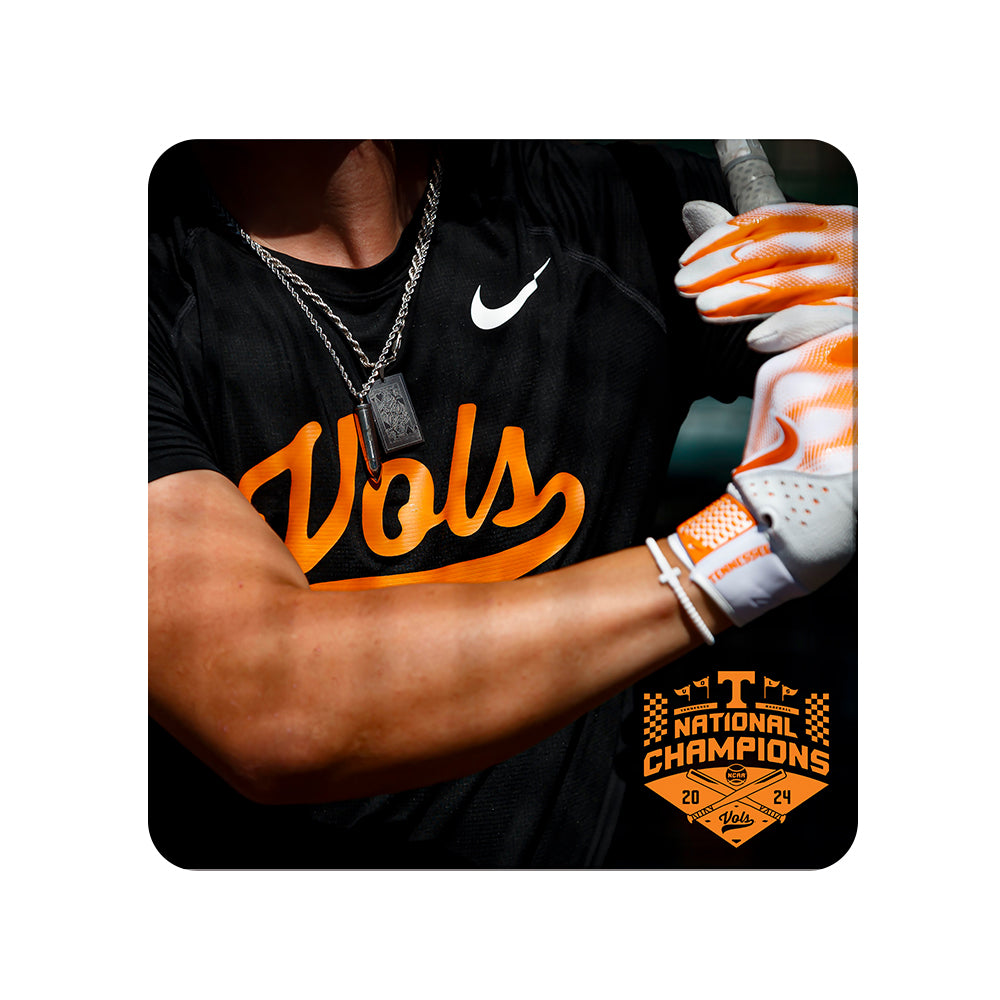 Tennessee Volunteers - Batter Up National Baseball Champions - Vol Wall Art #Canvas