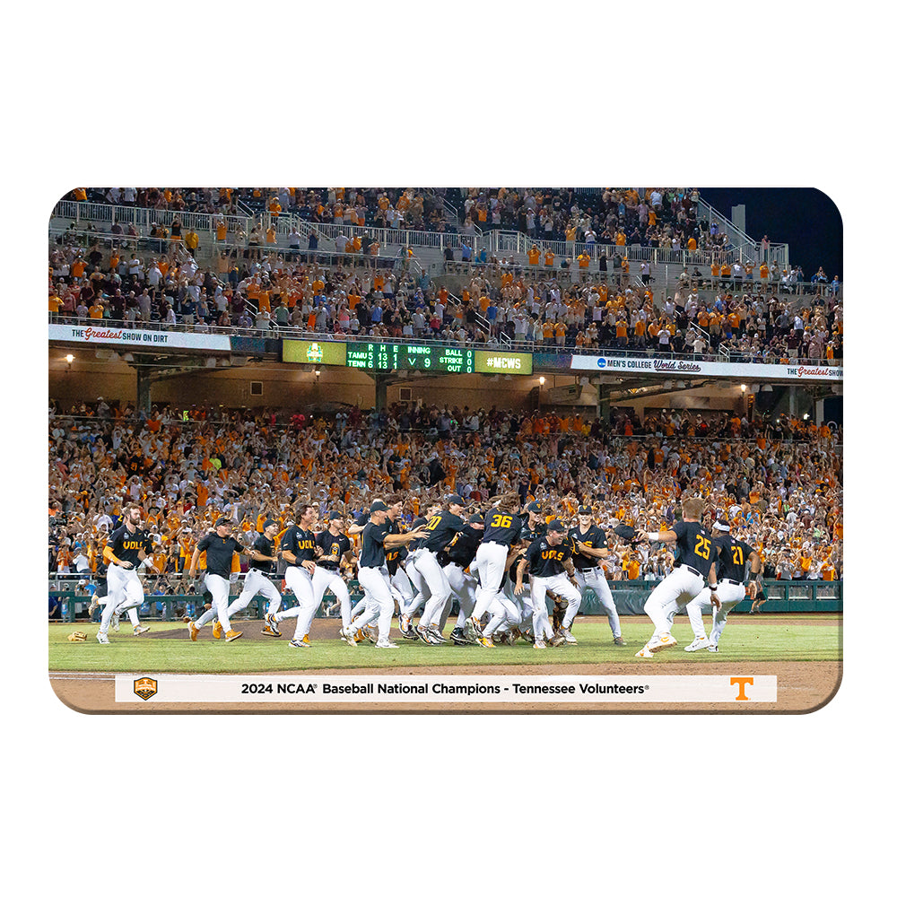 Tennessee Volunteers - 2024 NCAA Baseball National Champions Victory - Vol Wall Art #Canvas