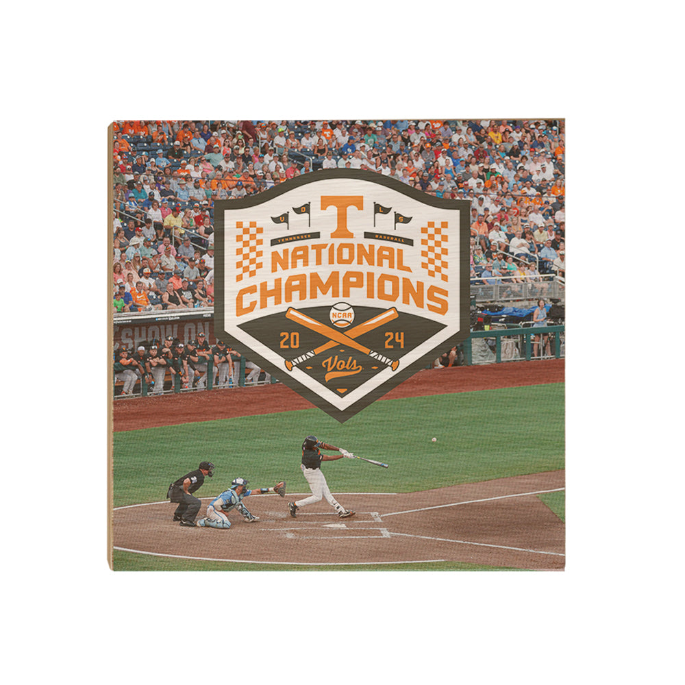 Tennessee Volunteers - It's Out of Here NCAA Baseball National Champions - Vol Wall Art #Canvas