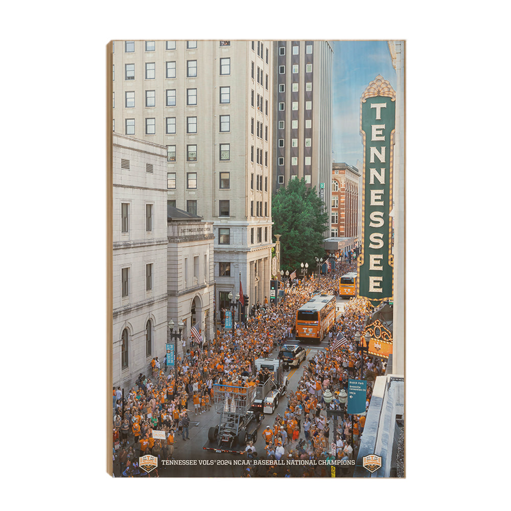 Tennessee Volunteers - Aerial Parade Celebration - Vol Wall Art #Canvas