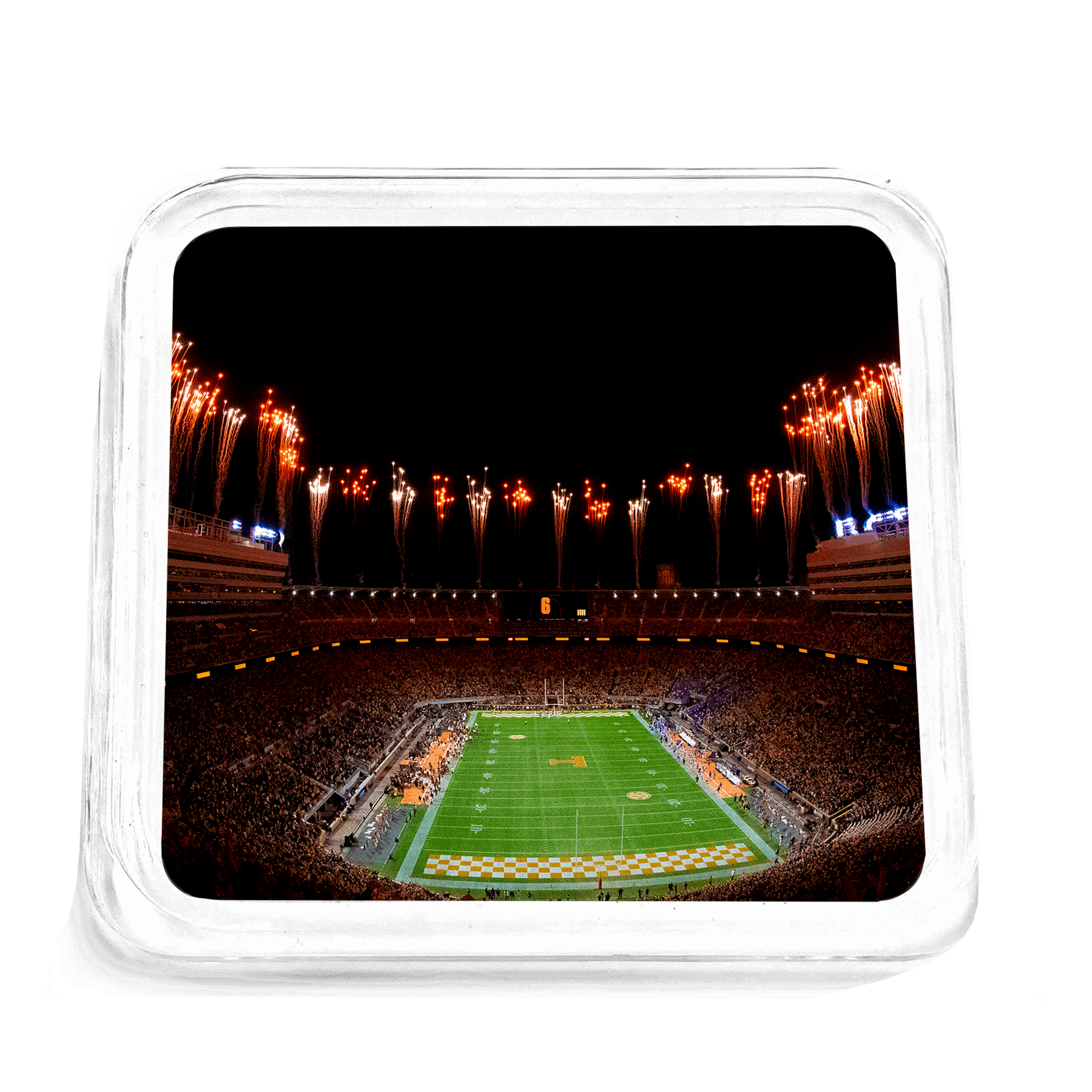 Tennessee Volunteers - 2022 Tennessee Football Commemorative Drink Coaster Set w/o Game Day Scores