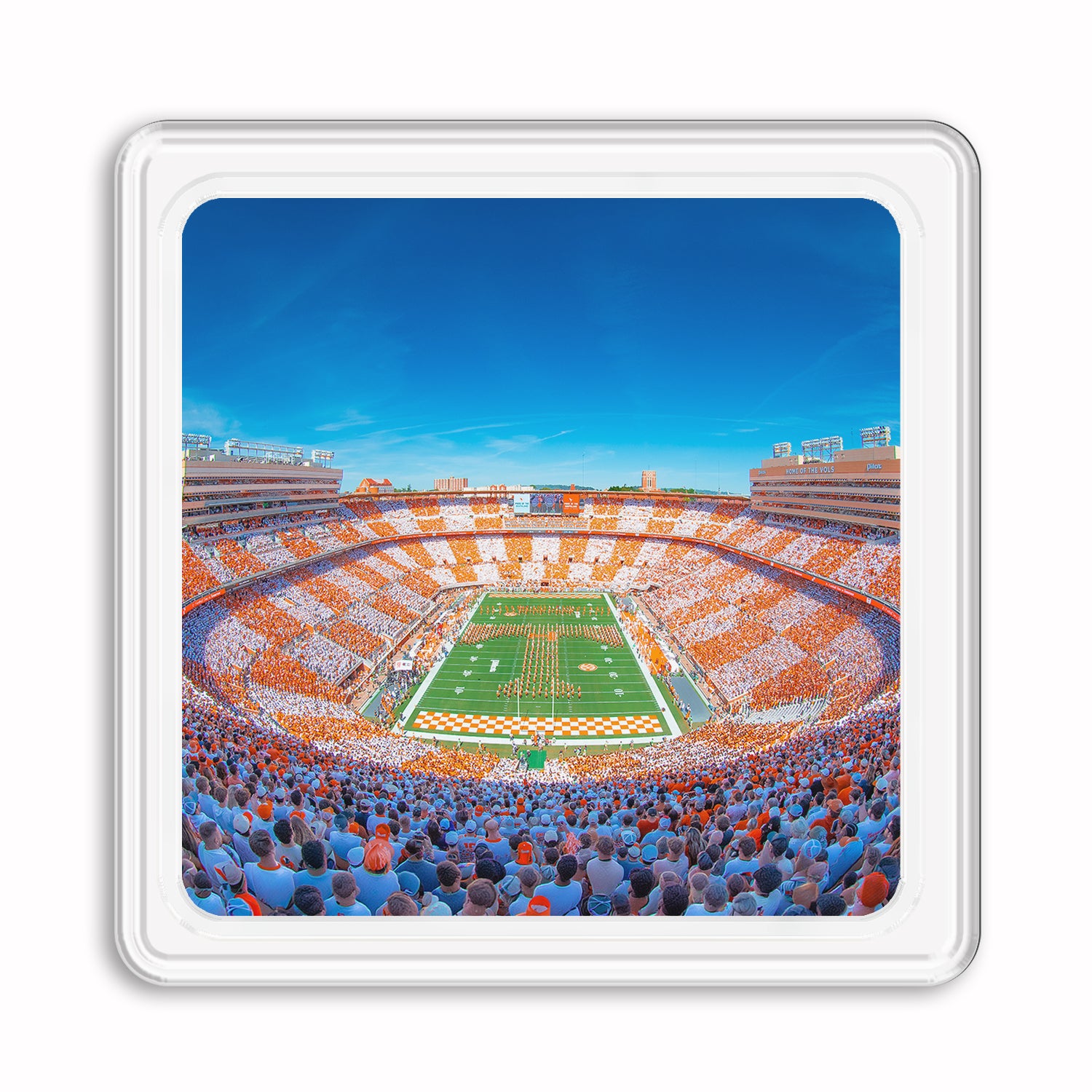 Tennessee Volunteers -  Checker-Neyland Pride of the Southland Drink Coasters