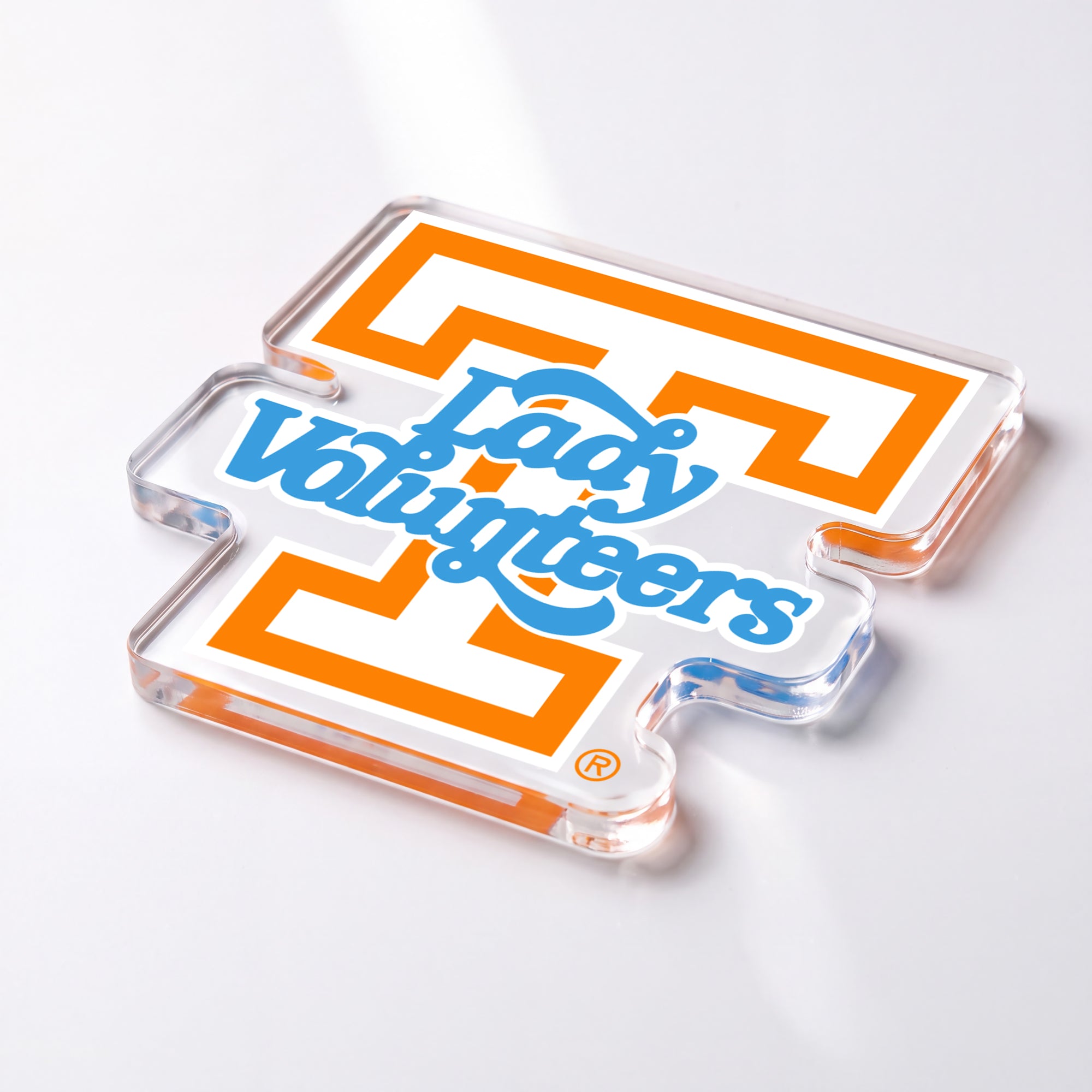 Tennessee Volunteers -  Lady Vols Power T Dimensional Drink Coaster