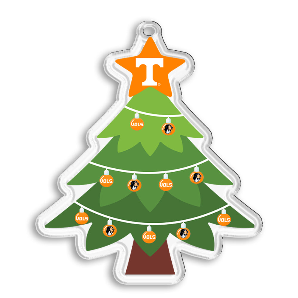 Tennessee Volunteers - Tennessee Christmas Tree Ornament