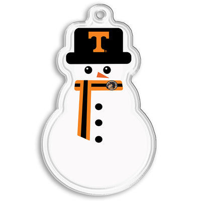 Tennessee Volunteers - Tennessee Snowman Ornament