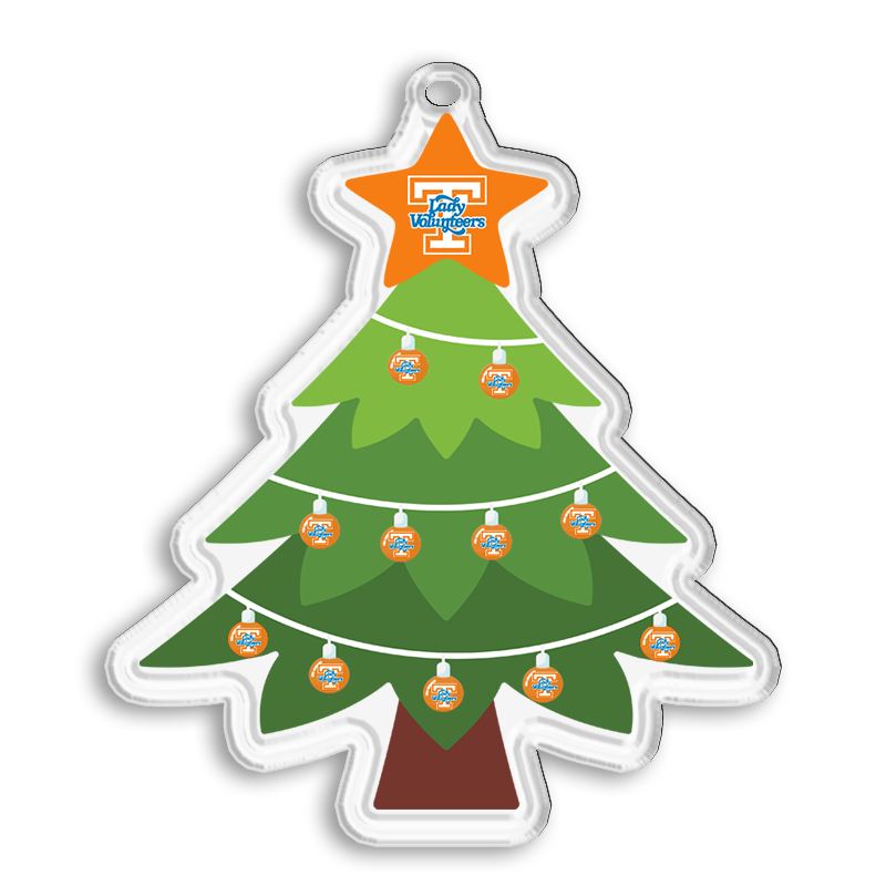 Tennessee Volunteers - Lady Vols Christmas Tree Ornament
