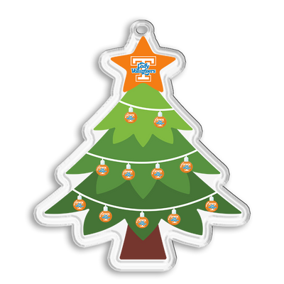 Tennessee Volunteers - Lady Vols Christmas Tree Ornament