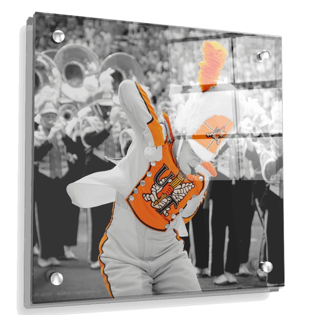 Tennessee Volunteers - Drum Major - College Wall Art #Canvas