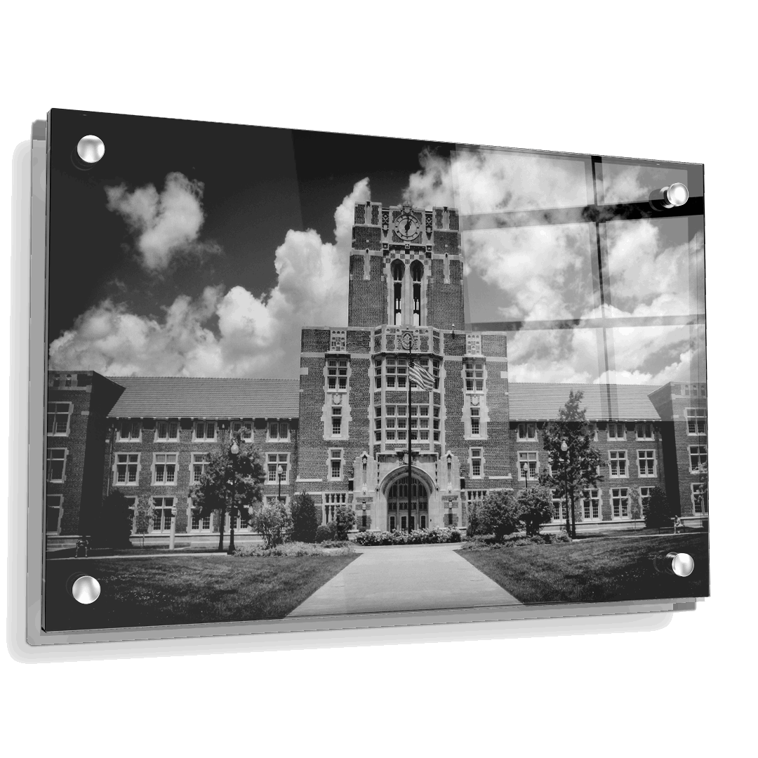 Tennessee Volunteers - Ayres B&W - College Wall Art #Canvas