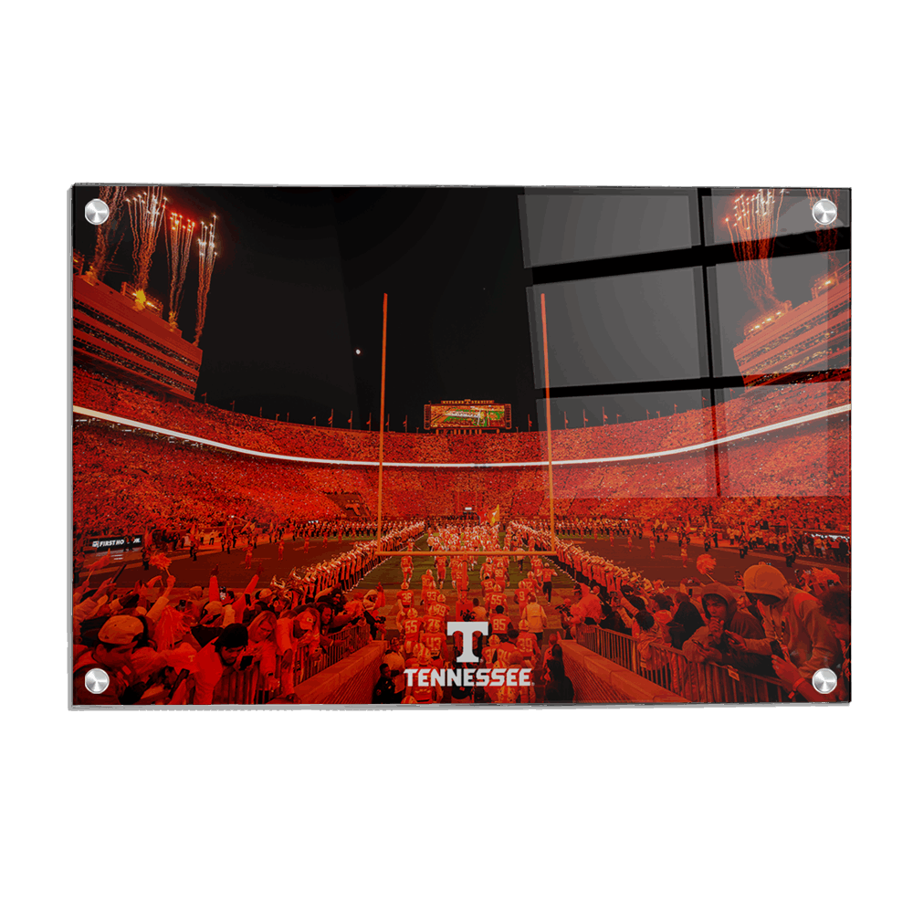 Tennessee Volunteers - Enter Tennessee - College Wall Art #Canvas