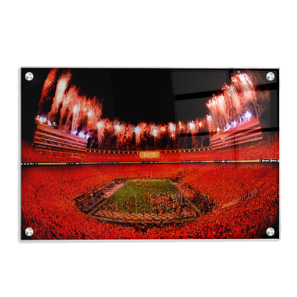 Tennessee Volunteers - Vols Beat Alabama - Vol Wall Art #Canvas