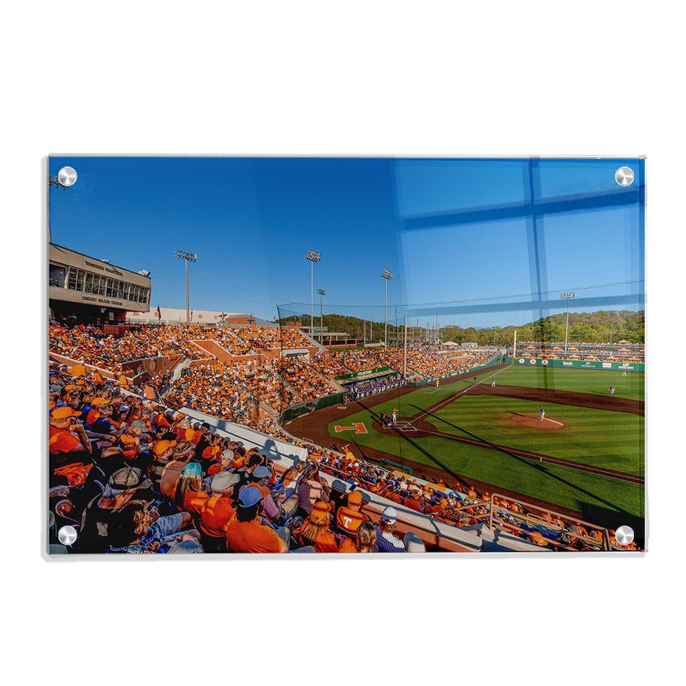 Tennessee Volunteers - Lindsey Nelson Stadium Batter Up - Vol Wall Art #Canvas