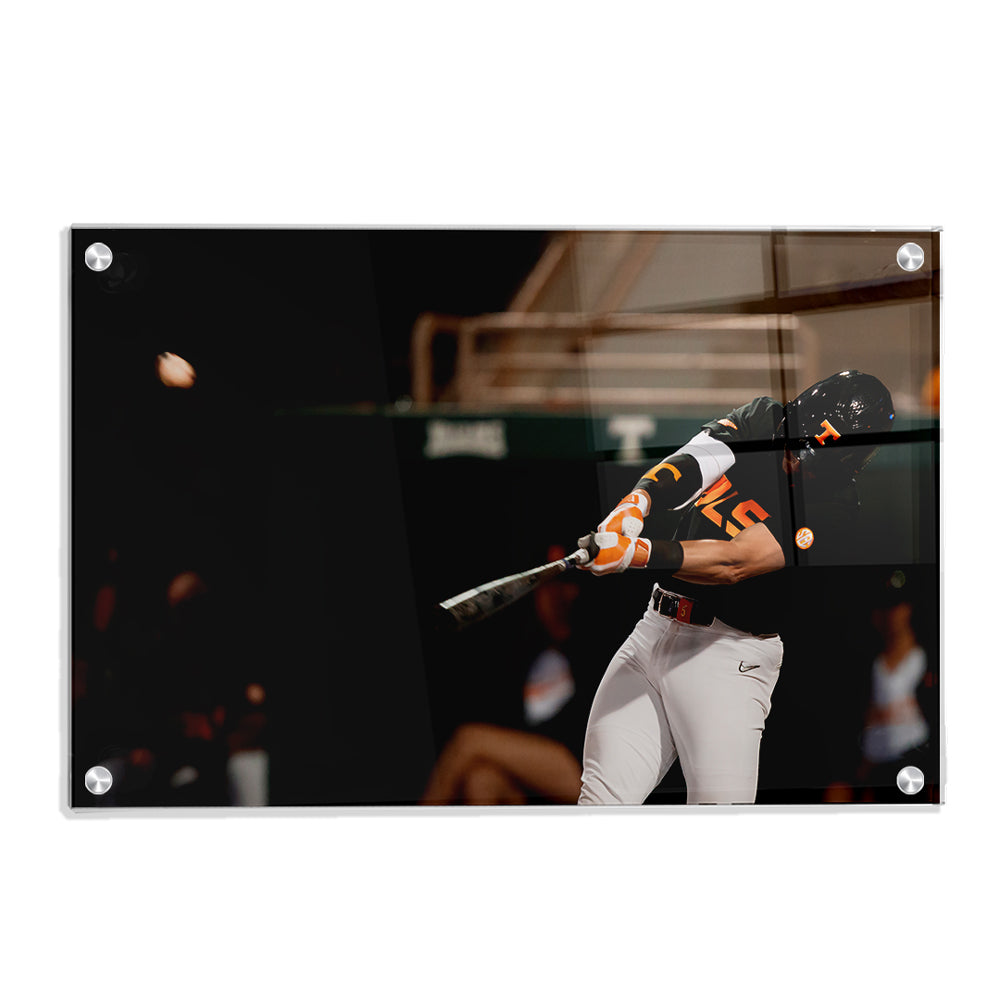 Tennessee Volunteers - Vols Baseball Dark Mode - Vol Wall Art #Canvas