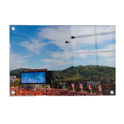 Tennessee Volunteers - Vols Fly Over - Vol Wall Art #Acrylic