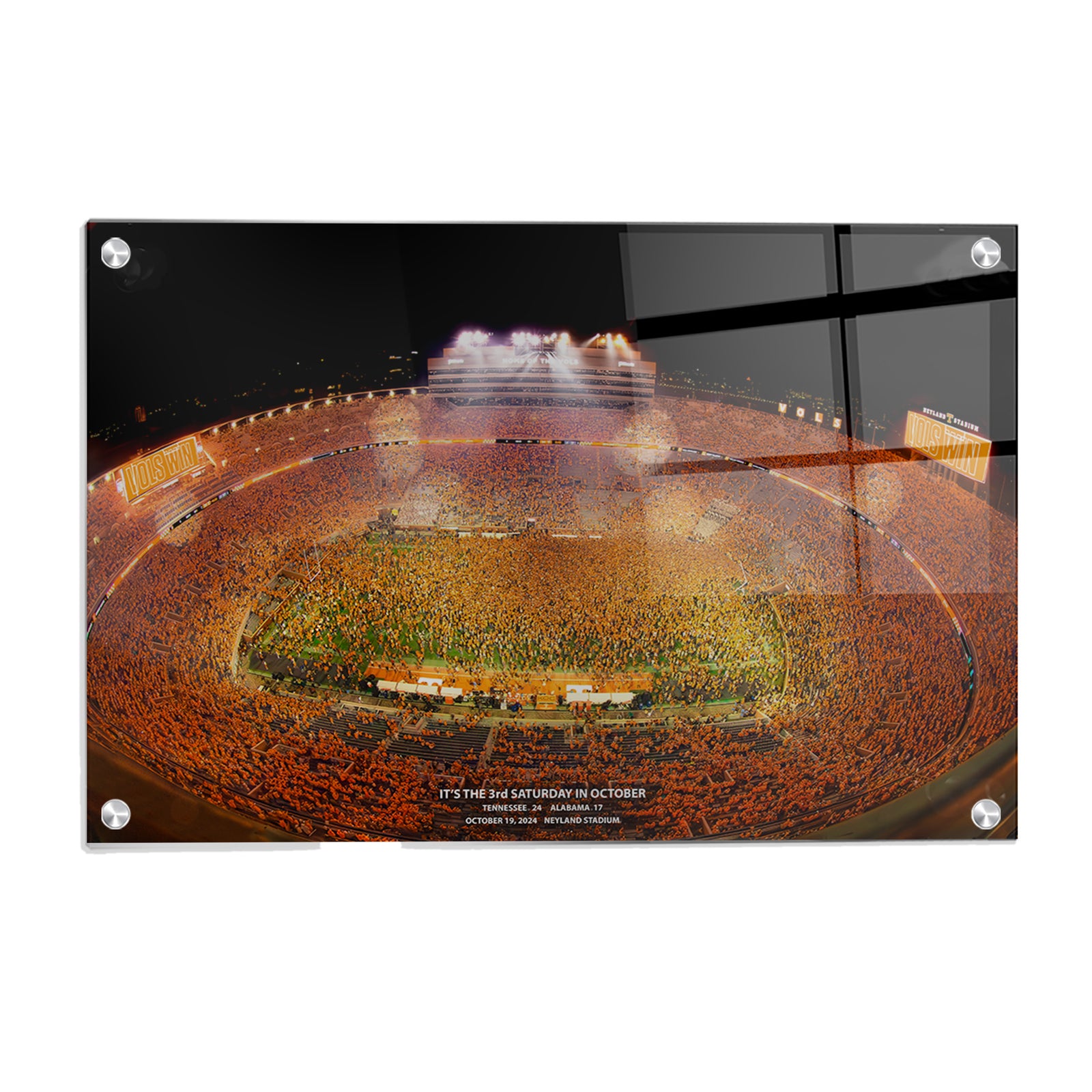 Tennessee Volunteers - It's the 3rd Saturday in October 2024 and the Goal Posts are Coming Down - Vol Wall Art #Canvas