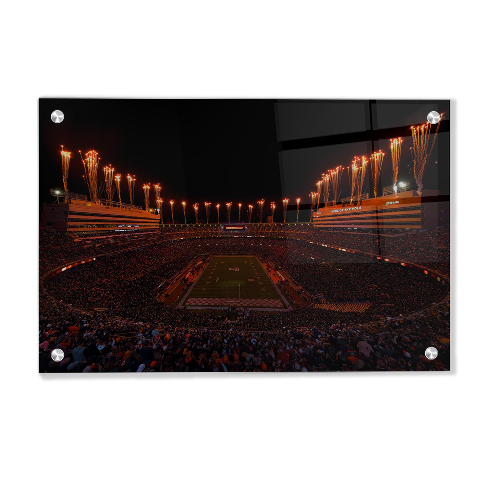 Tennessee Volunteers - Dark Mode - Vol Wall Art #Canvas