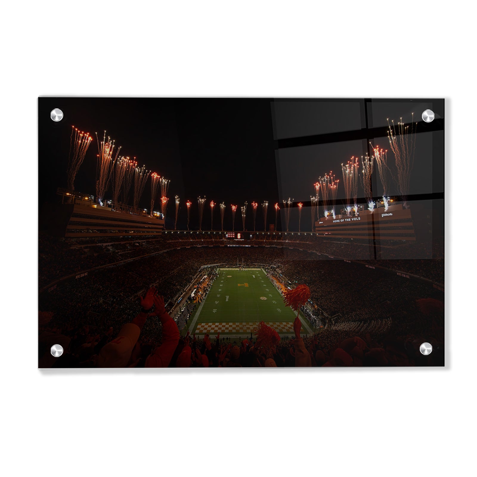Tennessee Volunteers - Give Him Six Dark Mode - Vol Wall Art #Canvas