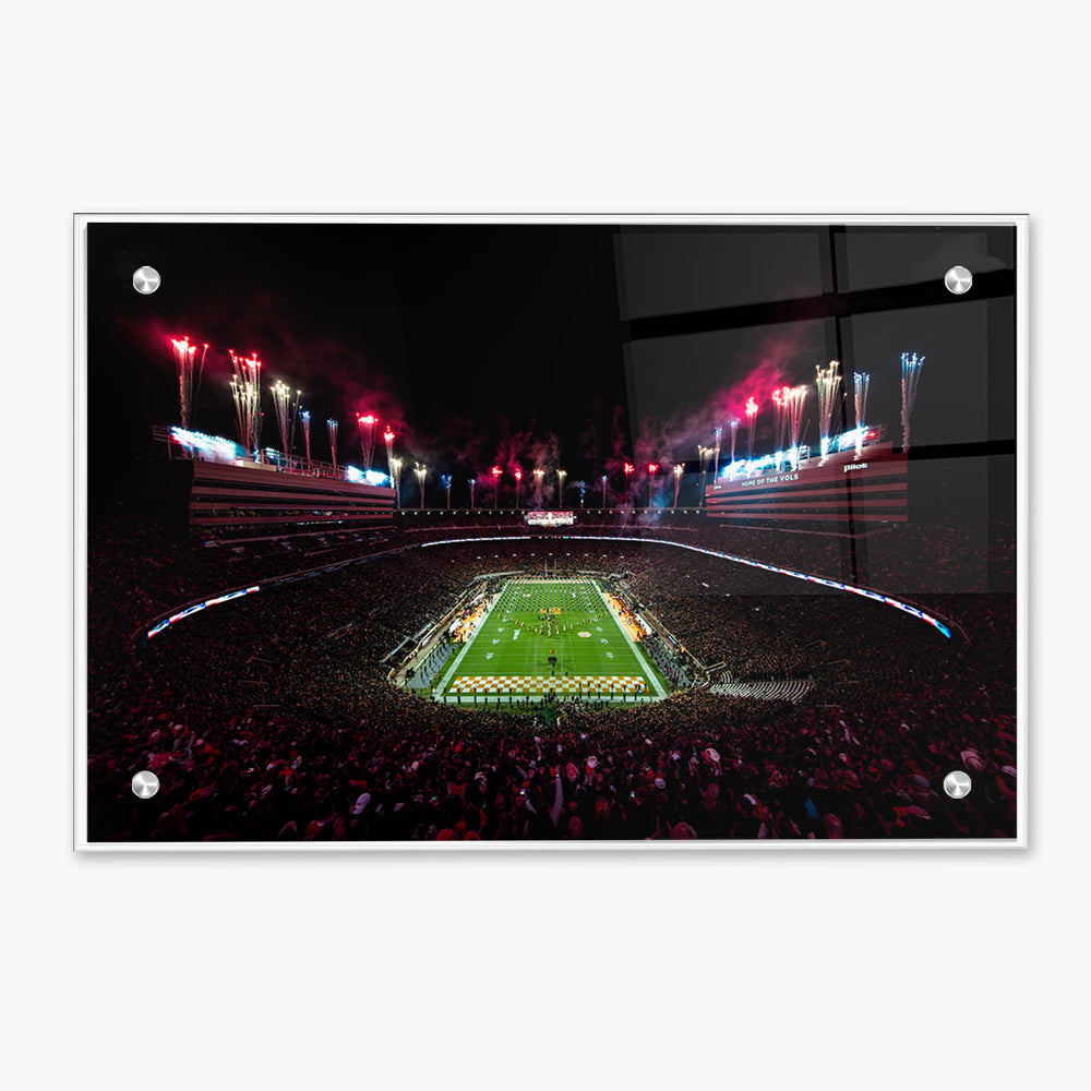 Tennessee Volunteers - Tennessee Red, White and Blue - Vol Wall Art #Acrylic