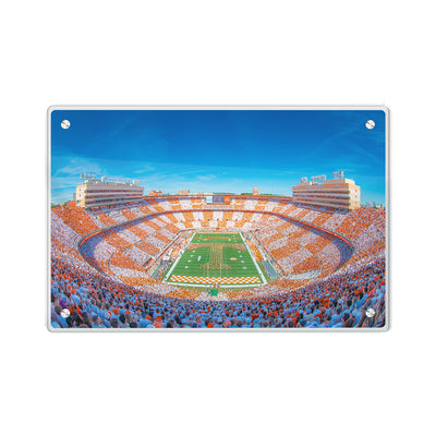 Tennessee Volunteers - Checker Neyland Pride of the Southland - Vol Wall Art #Acrylic