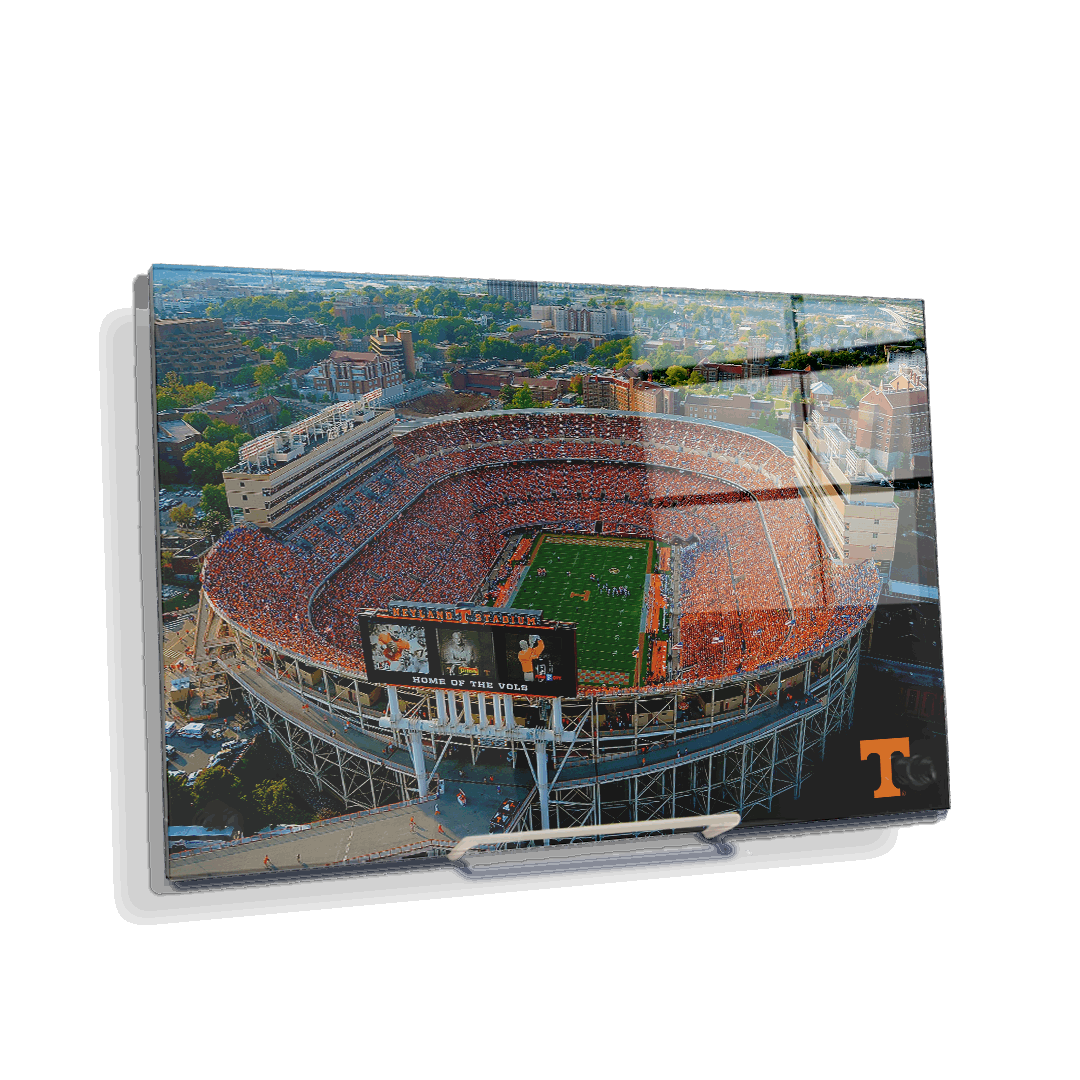 Tennessee Volunteers - Aerial Neyland Stadium - College Wall Art #Canvas