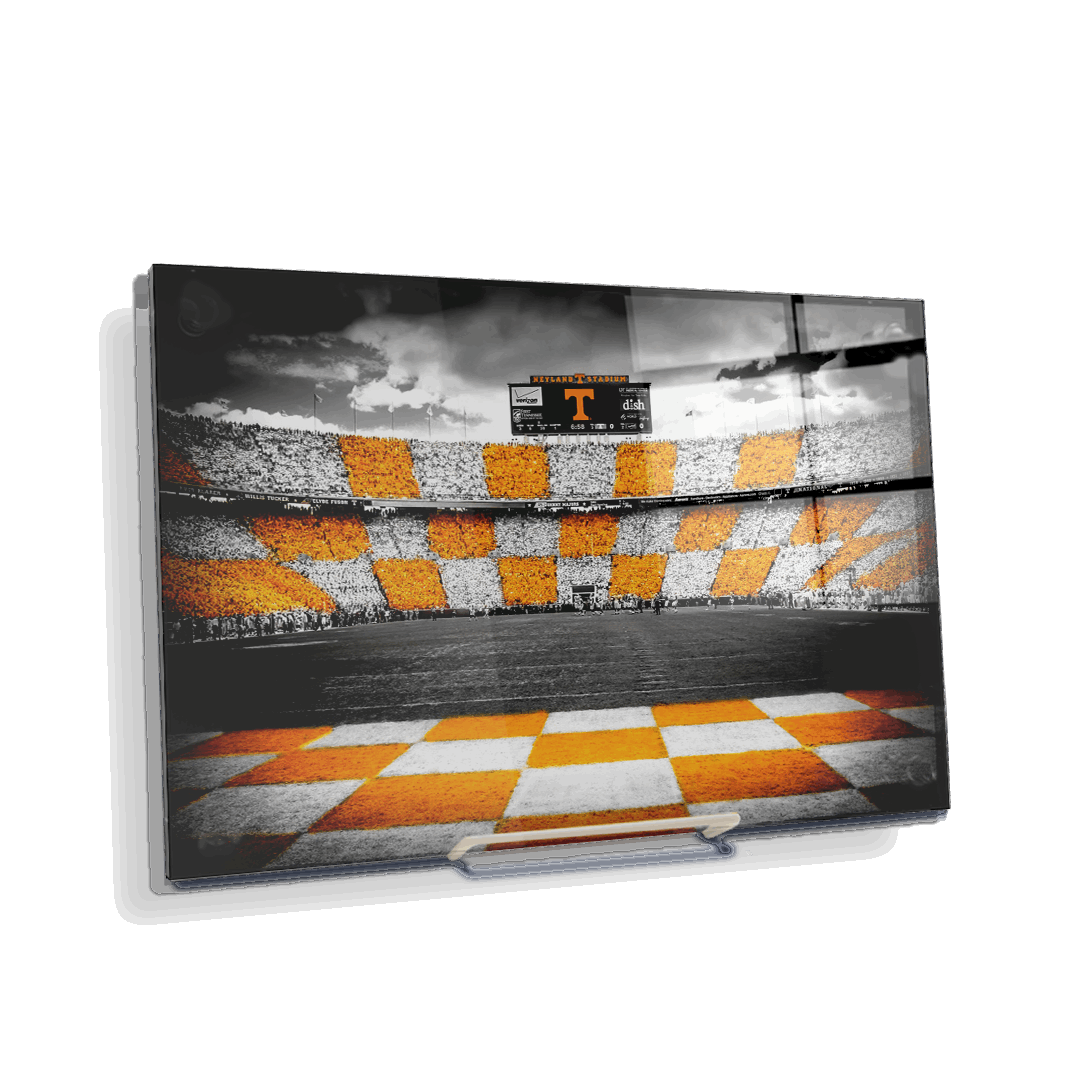 Tennessee Volunteers - Checkerboard Neyland - College Wall Art #Canvas