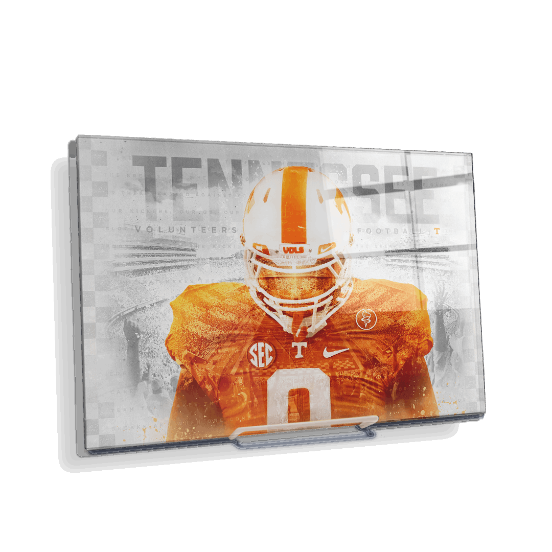 Tennessee Volunteers - Checker Vol - College Wall Art #Canvas