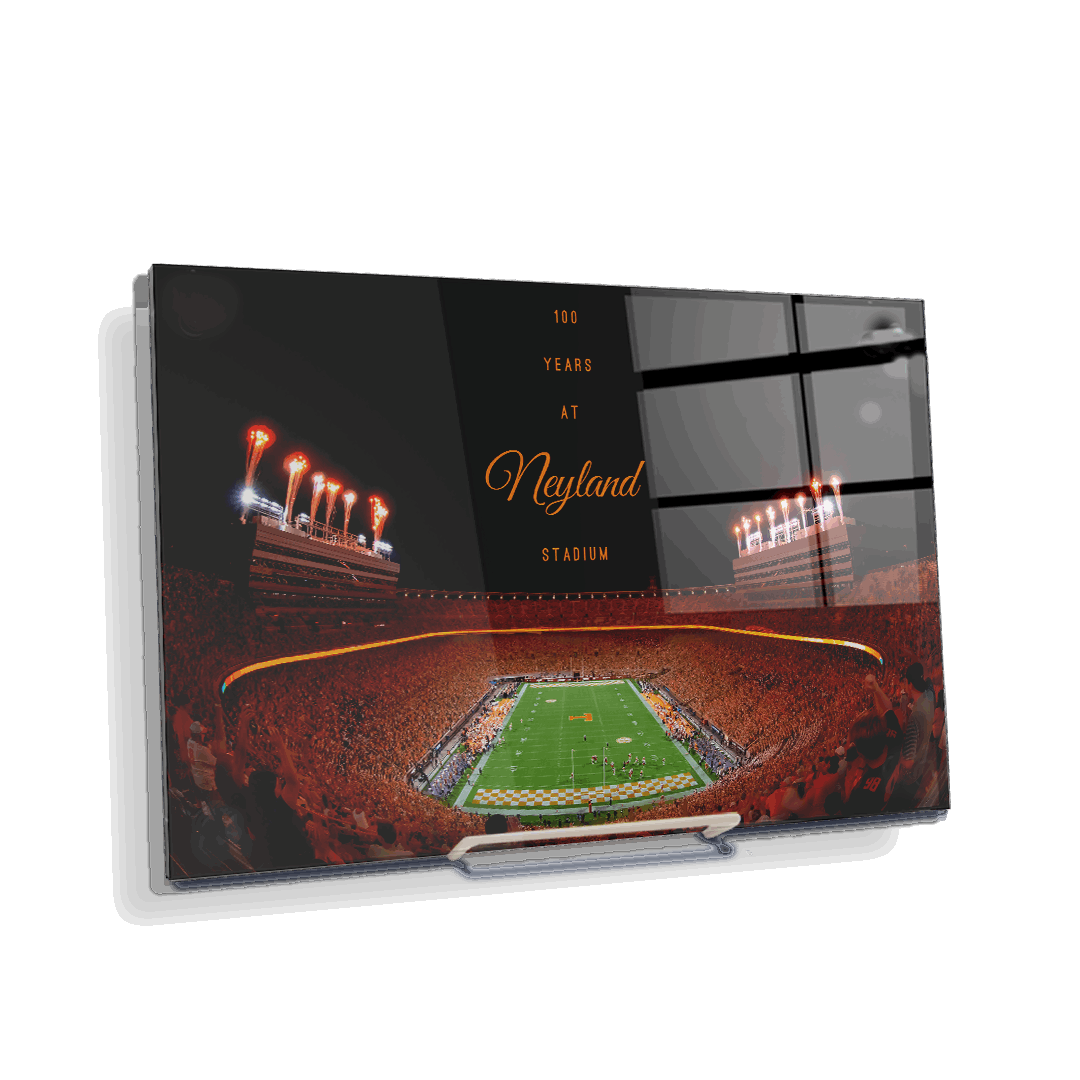 Tennessee Volunteers - 100 Years at Neyland Stadium - College Wall Art #Canvas