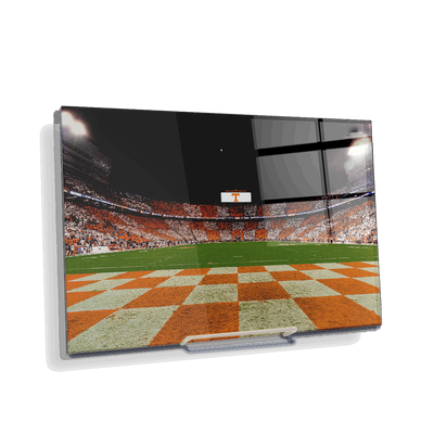 Tennessee Volunteers - Checkerboard Neyland Under the Lights - College Wall Art #Acrylic Mini