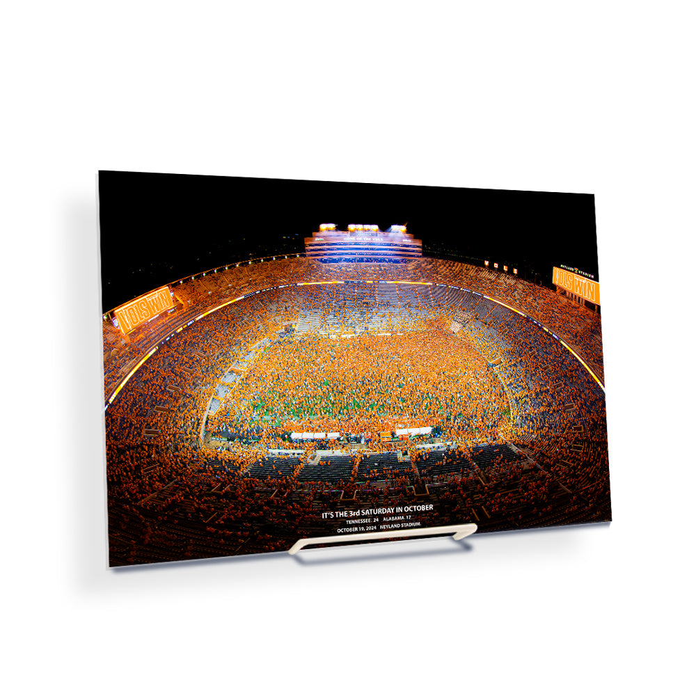 Tennessee Volunteers - It's the 3rd Saturday in October 2024 - Vol Wall Art #Canvas