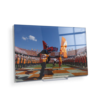 Tennessee Volunteers - Running into Checkered Neyland - College Wall Art #Acrylic Mini