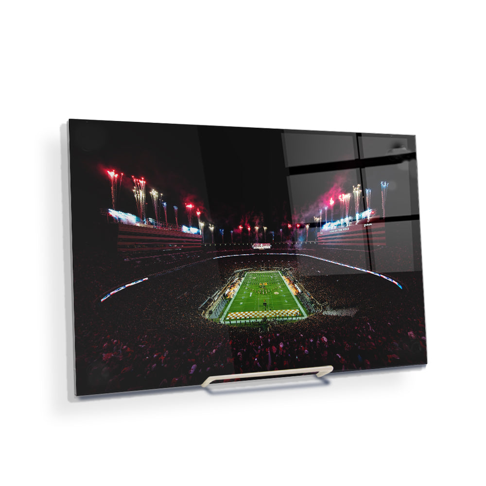 Tennessee Volunteers - Tennessee Red, White and Blue - Vol Wall Art #Canvas