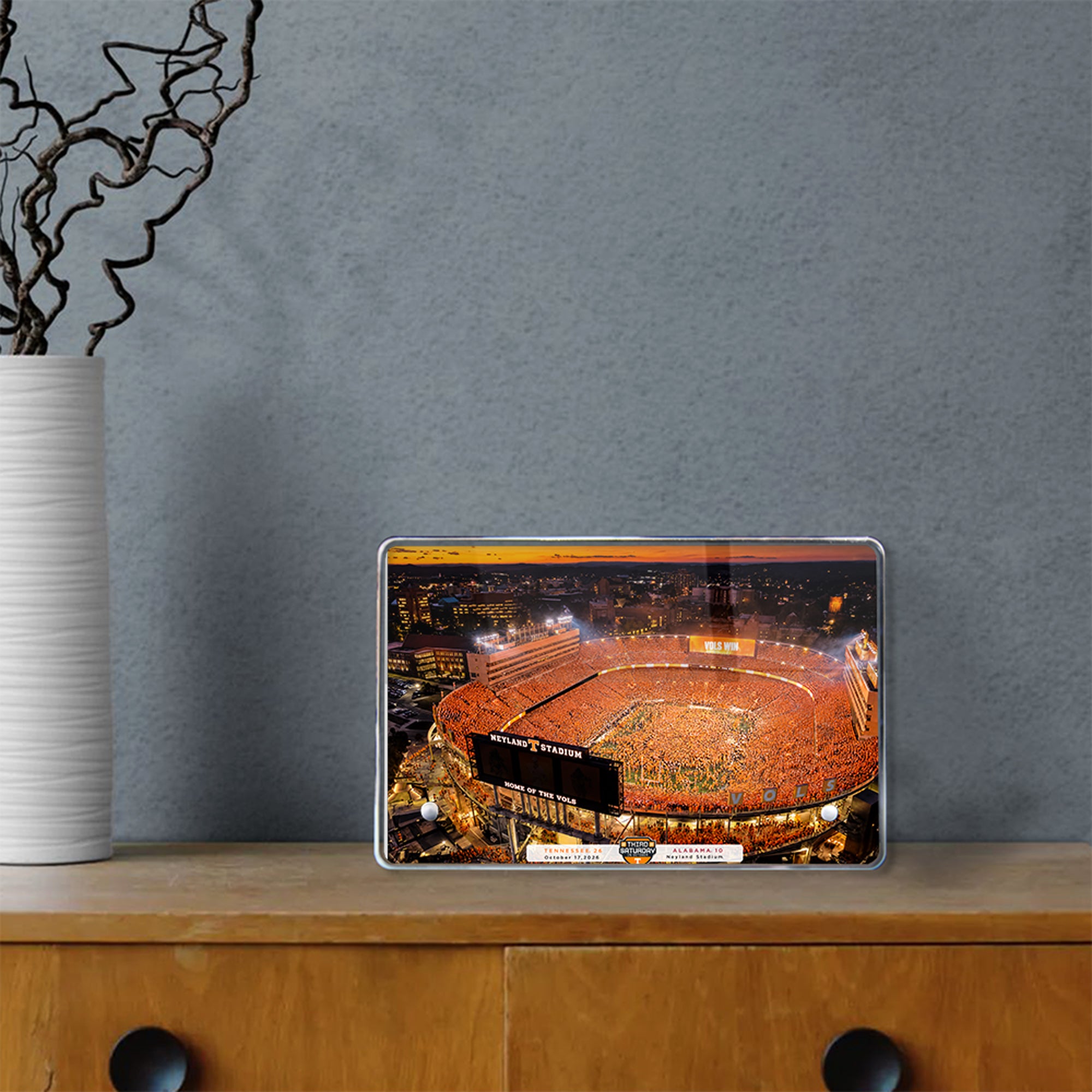 Tennessee Volunteers - Third Saturday in October Aerial 2026 - College Wall Art #Acrylic Mini