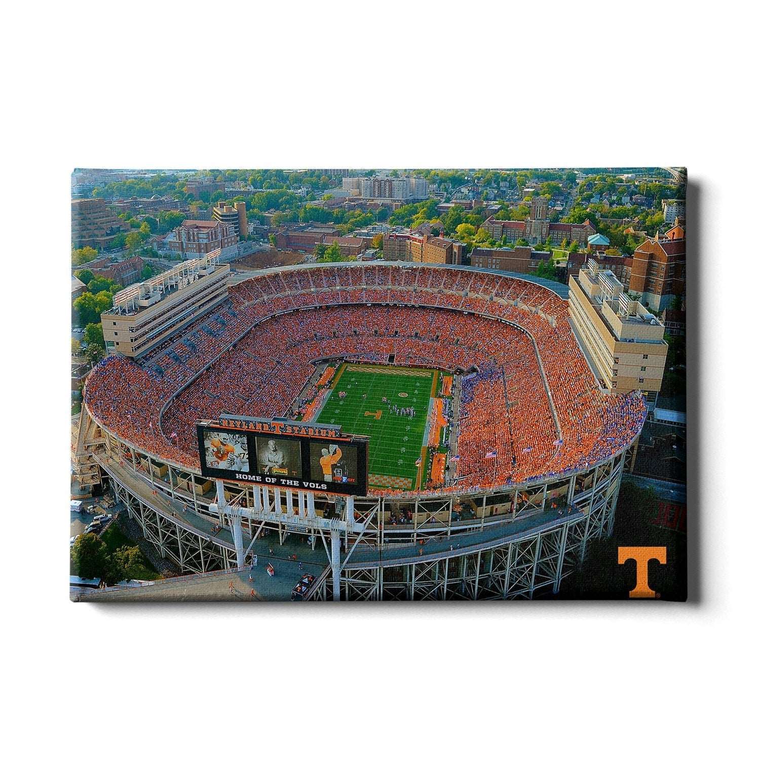 Tennessee Volunteers - Aerial Neyland Stadium - College Wall Art #Canvas