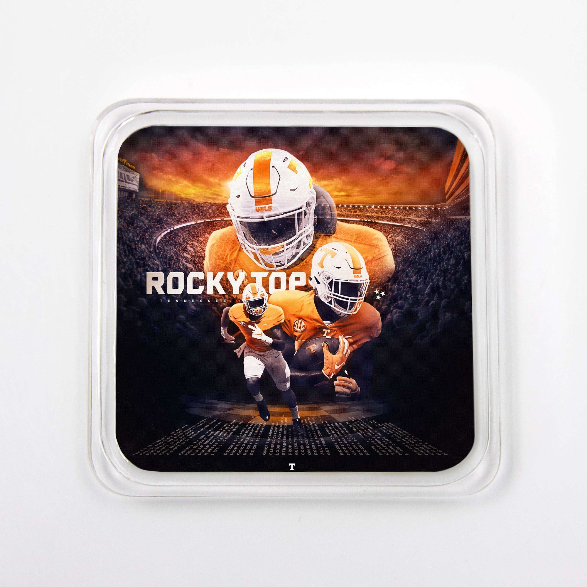 Tennessee Volunteers - Football Collection Set of 4 Drink Coasters