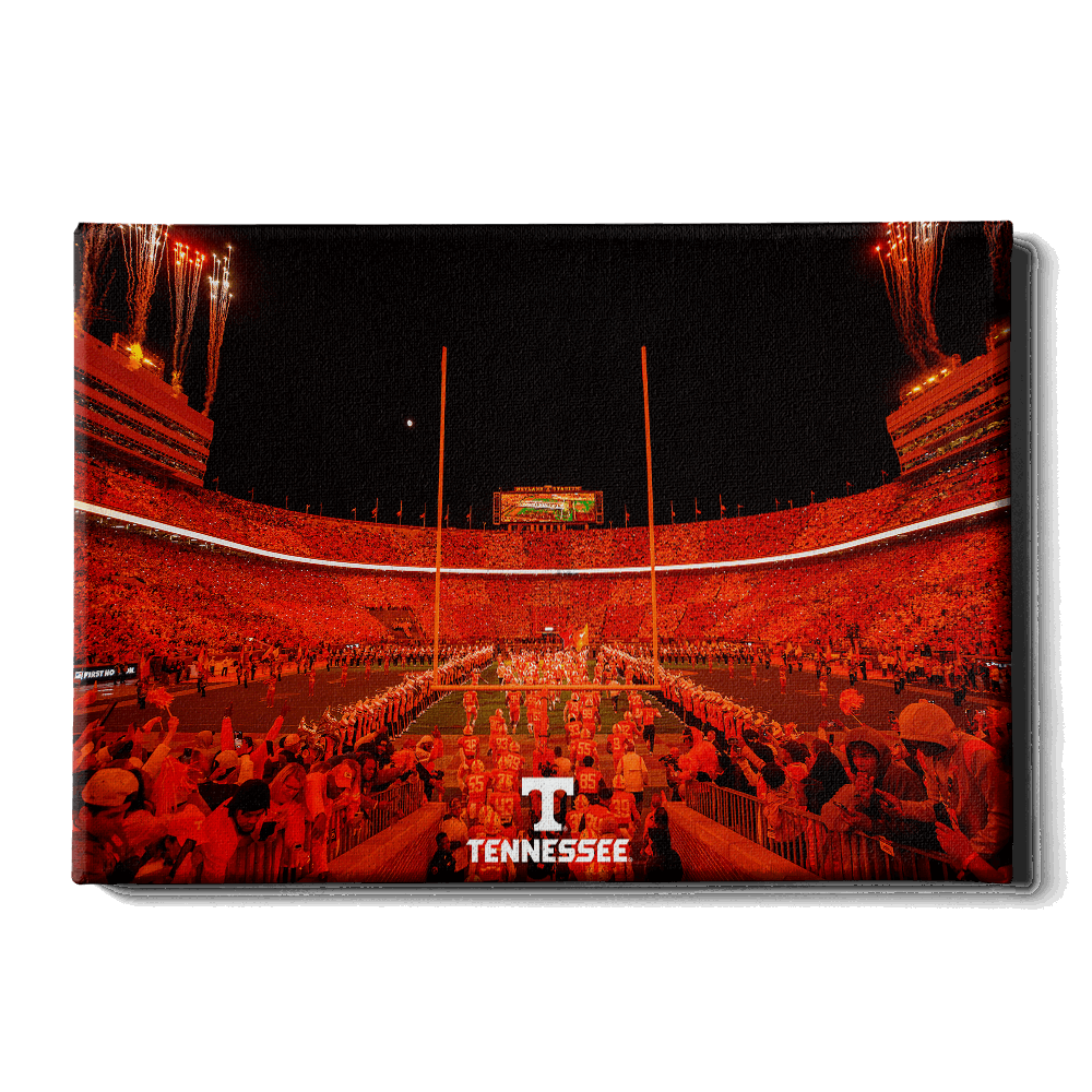 Tennessee Volunteers - Enter Tennessee - College Wall Art #Canvas
