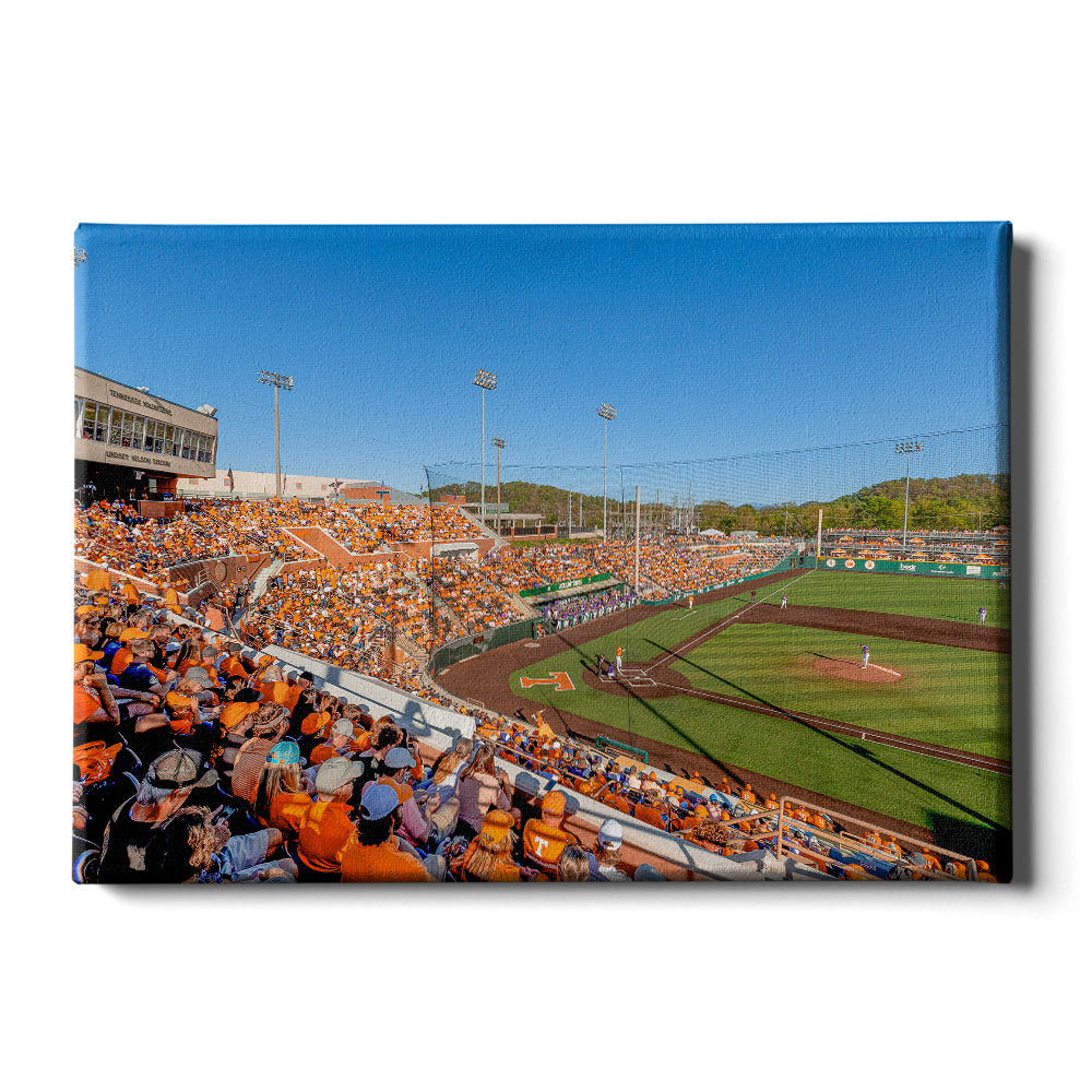 Tennessee Volunteers - Lindsey Nelson Stadium Batter Up - Vol Wall Art #Canvas