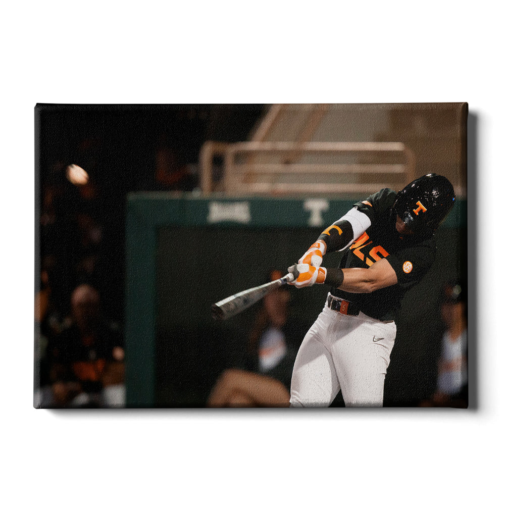 Tennessee Volunteers - Vols Baseball Dark Mode - Vol Wall Art #Canvas